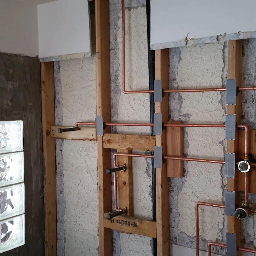 Copper pipe installation for Burst Pipe Repair in Albertville